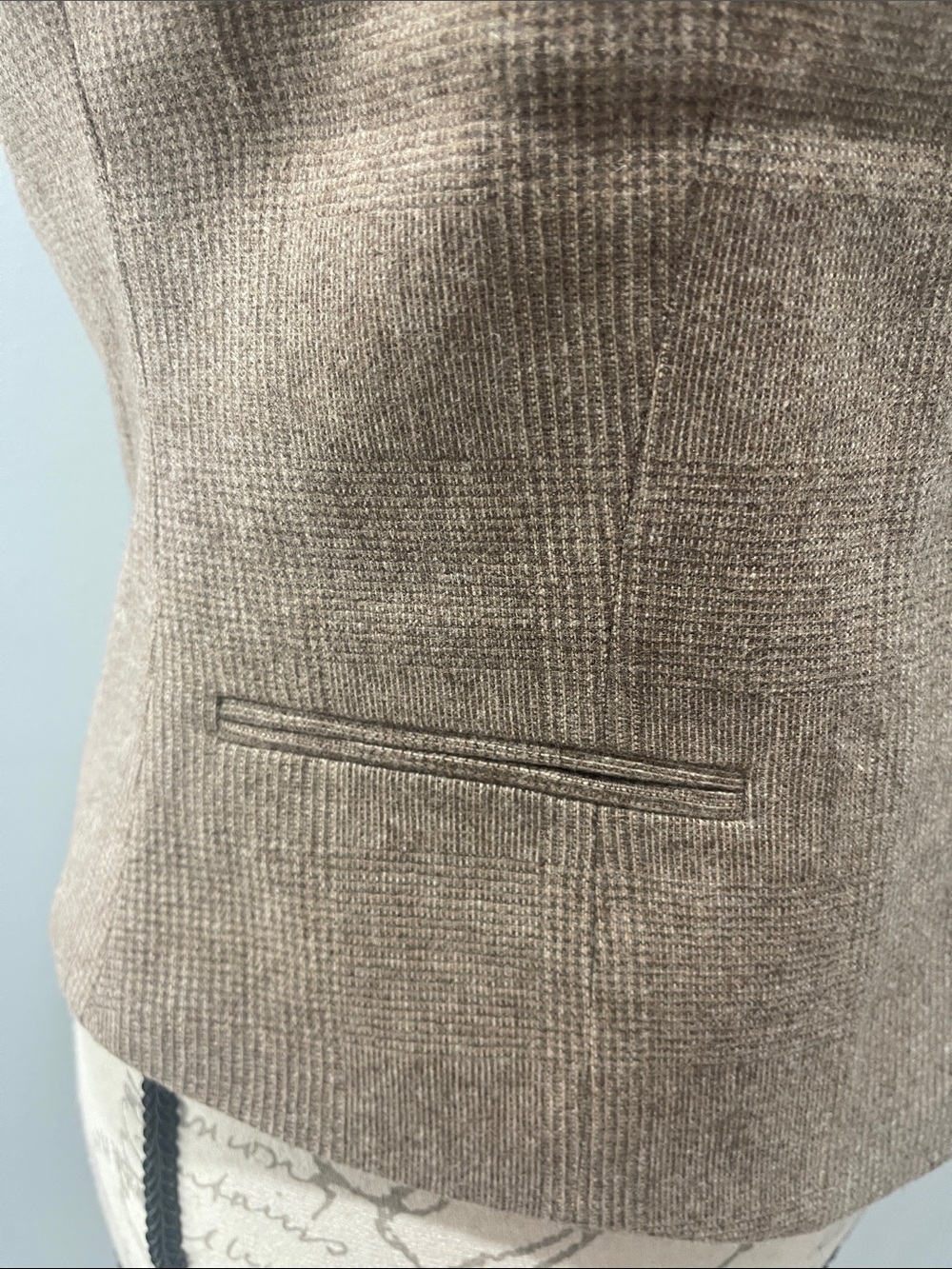 Rag&Bone Brown Button-Front Ribbed Vest - Picture 7 of 7